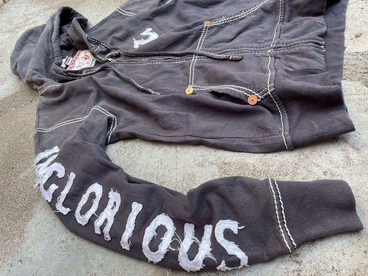 True Religion Vintage True Religion natural sun faded hoodie Size US M / EU 48-50 / 2 - 6 Thumbnail