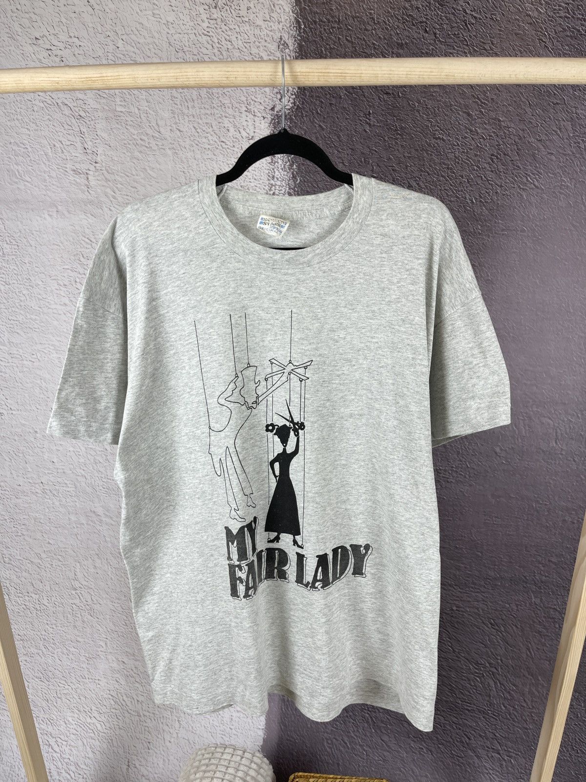 Vintage Screen Stars Vintage 90s My Fair Lady movie Merch T-shirt Size US XL / EU 56 / 4 - 2 Thumbnail