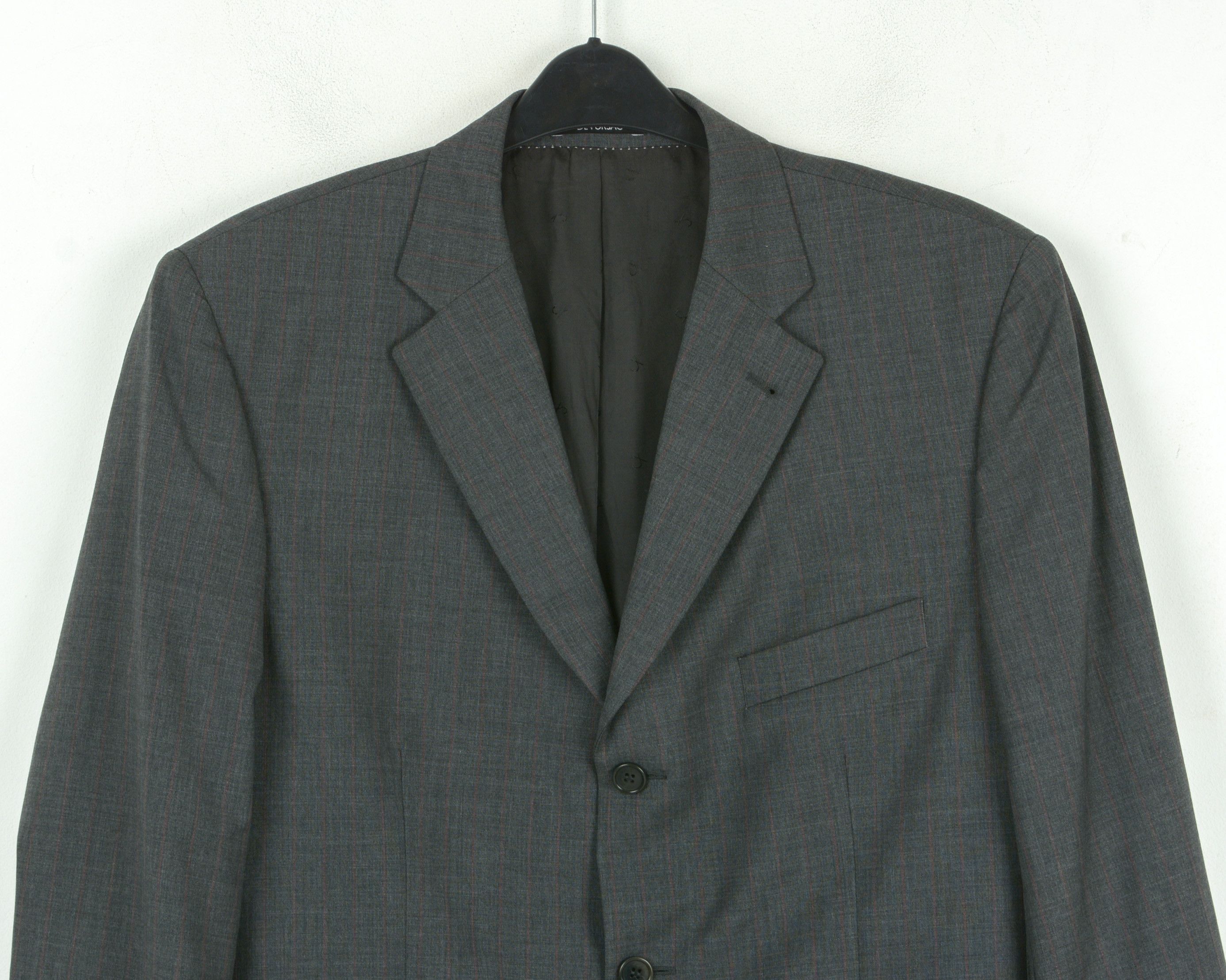 De Fursac Smarty Blazer UK 44 US Suit Jacket Wool EU 54 Sports Coat XL Size 44R - 2 Thumbnail