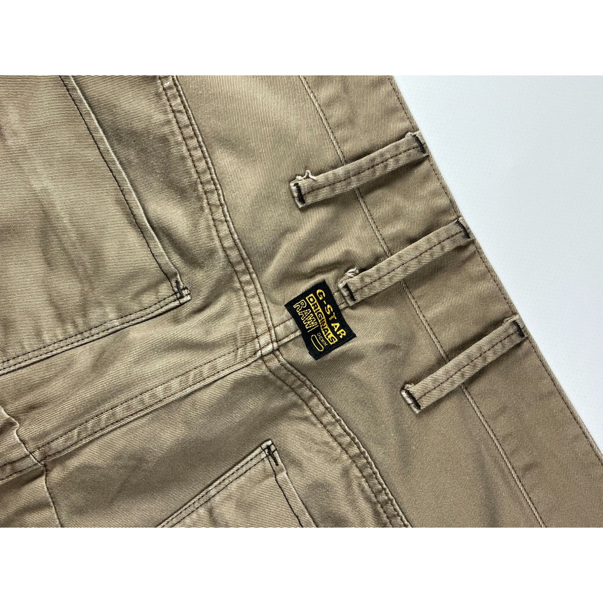 G-Star × Vintage G-Star Vintage Olive Green Double Knee Pants Size US 34 / EU 50 - 8 Thumbnail
