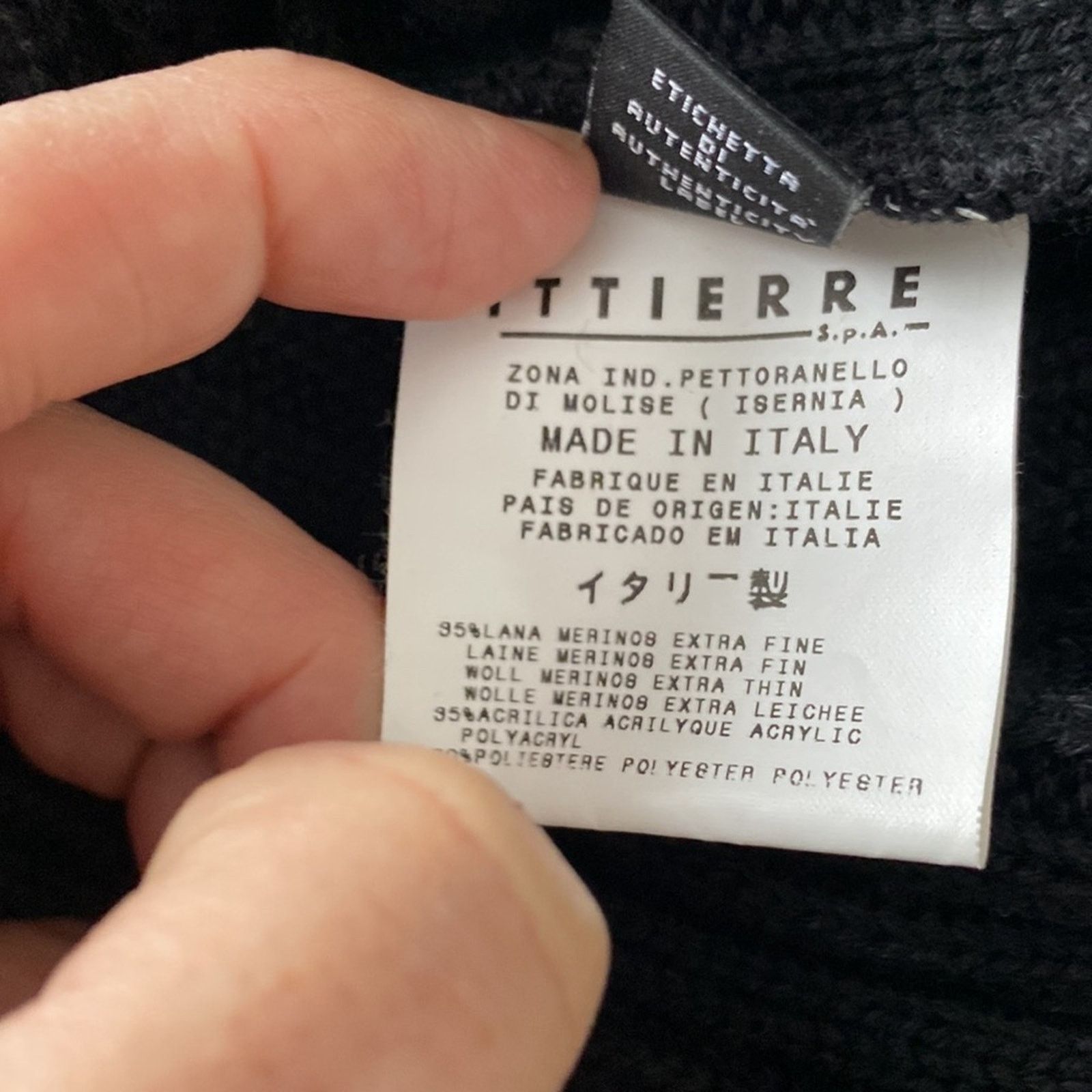 Versace Versace Jeans Couture Zip Up Ribbed Sweater with Hood Size US M / EU 48-50 / 2 - 6 Thumbnail