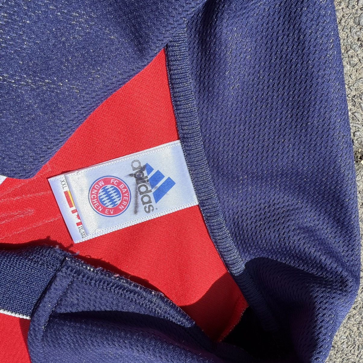 Adidas × Vintage vintage jersey Bayern Münich 1999/2001 #19 Jancker RARE Size US XXL / EU 58 / 5 - 3 Thumbnail
