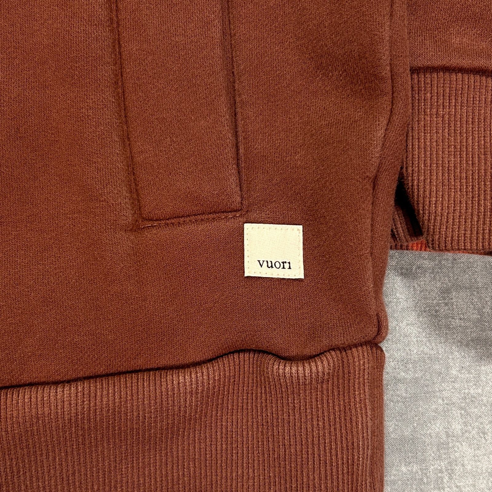 Vuori Vuori Restore Full Zip mahogany oversized jacket wms XS Size XS / US 0-2 / IT 36-38 - 4 Thumbnail