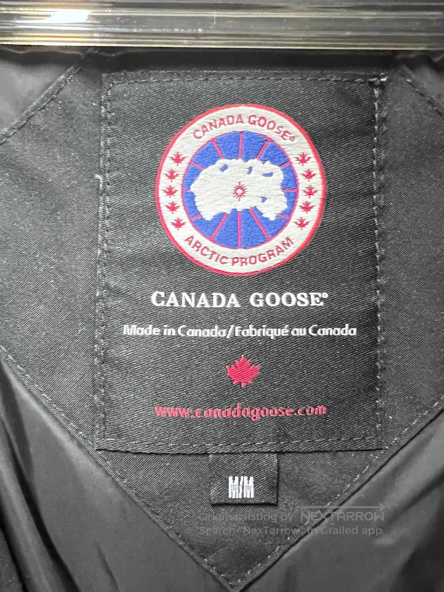 Canada Goose Black Puffer Bomber Jacket Size M. Size US M / EU 48-50 / 2 - 4 Thumbnail
