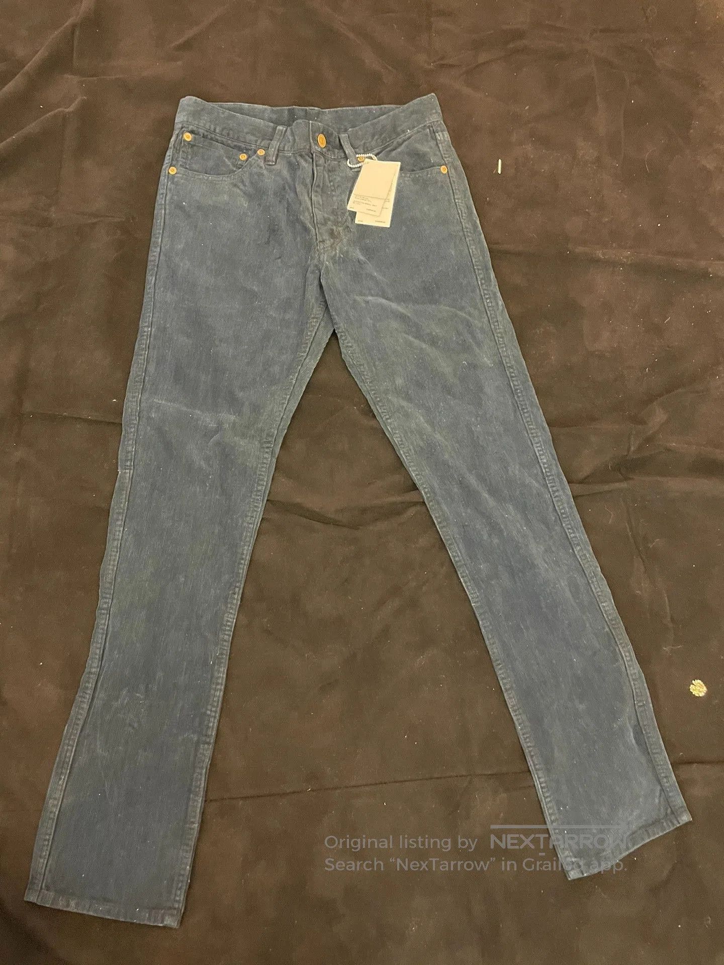 Visvim visvim ict 14ss Indigo Corduroy Pants. Size US 30 / EU 46 - 1 Thumbnail