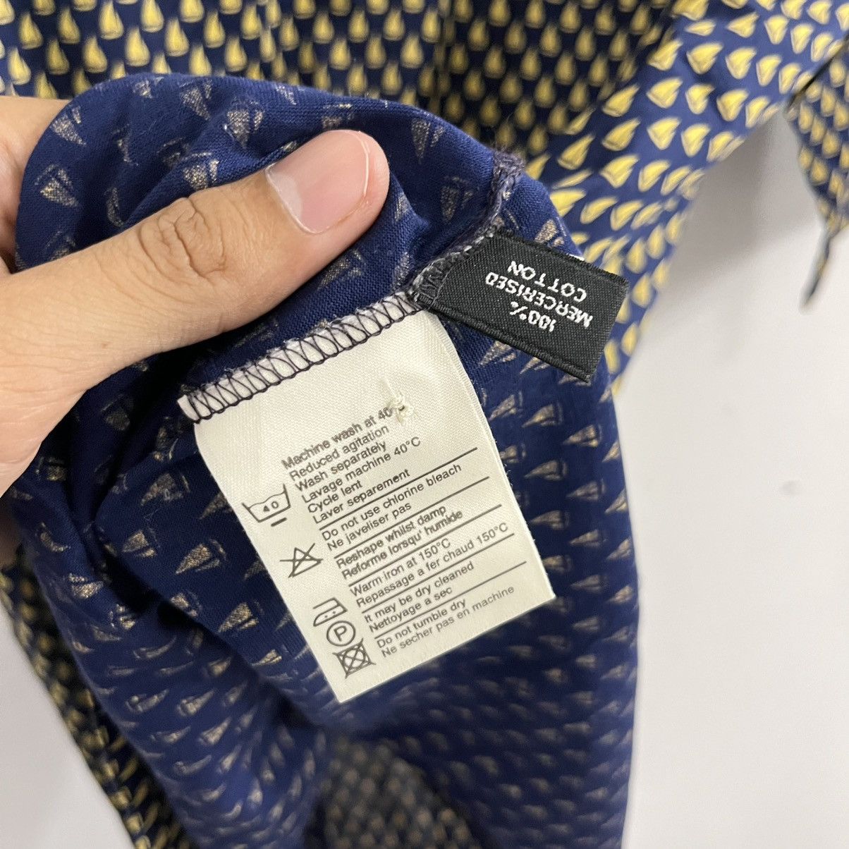 Alfred Dunhill Unique Boat Multi Patterned Poloshirt By Dunhill - JUN25 Size US M / EU 48-50 / 2 - 6 Thumbnail