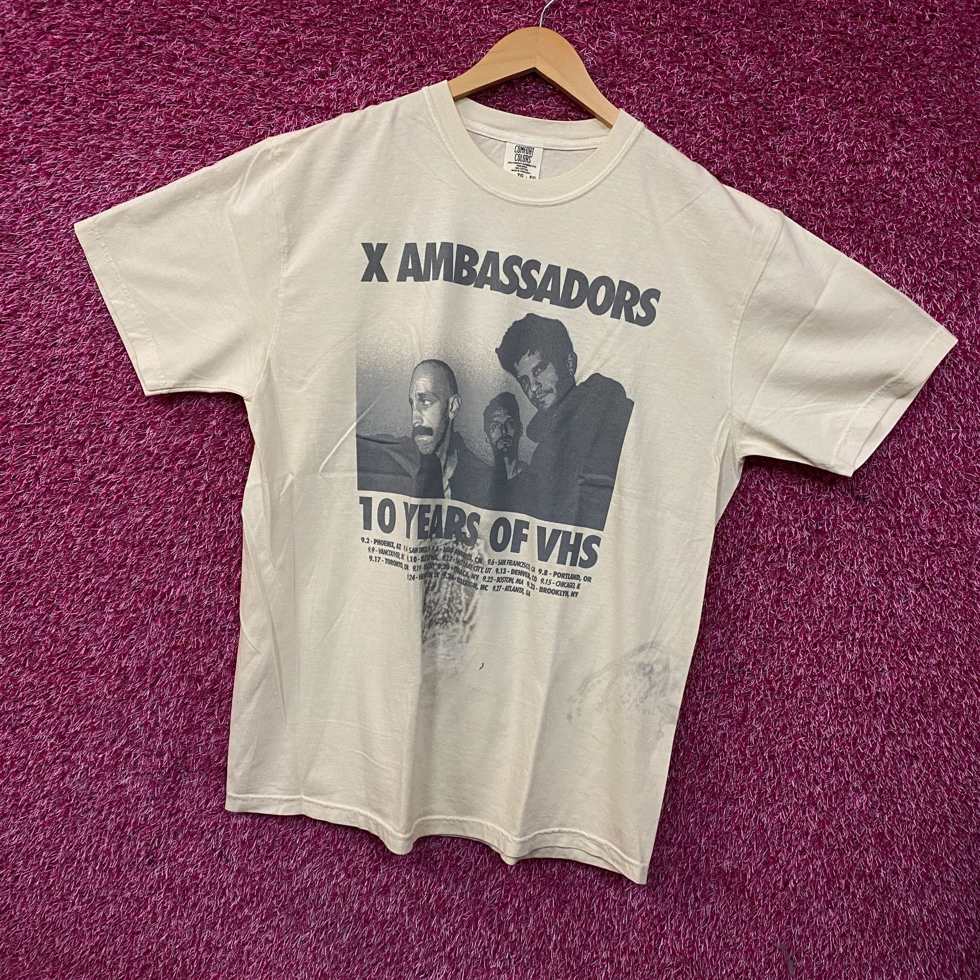 Other X-Ambassador VHS Anniversary Tour T-Shirt XL Size US XL / EU 56 / 4 - 3 Thumbnail