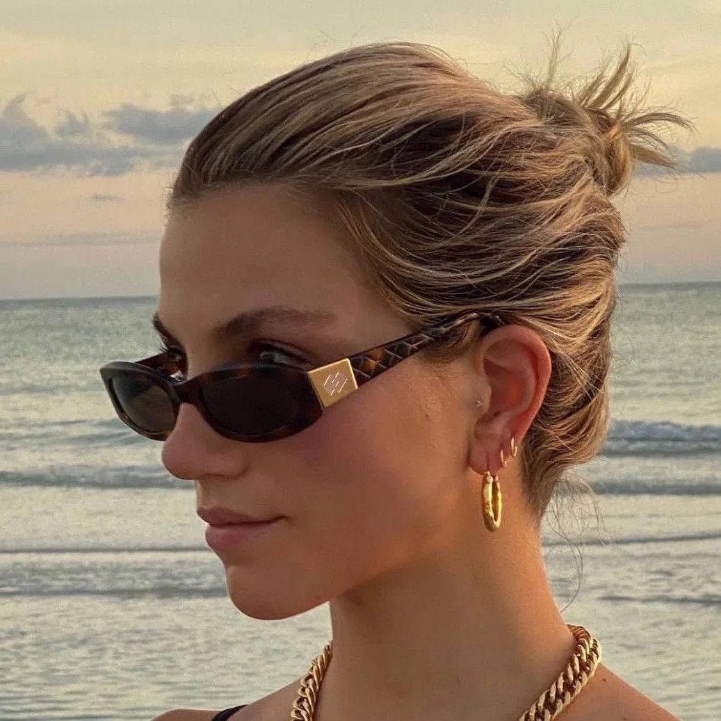 Other Oval Small Frame Sunglasses Size ONE SIZE - 1 Thumbnail