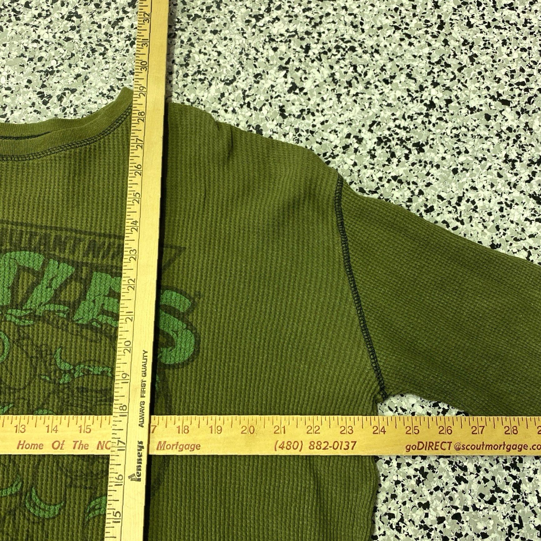 Vintage VINTAGE TMNT Shirt TMNT Blue Short Sleeve Crew Neck Mens L Retro 2005TMNT Style Thermal Shirt Size US L / EU 52-54 / 3 - 2 Thumbnail