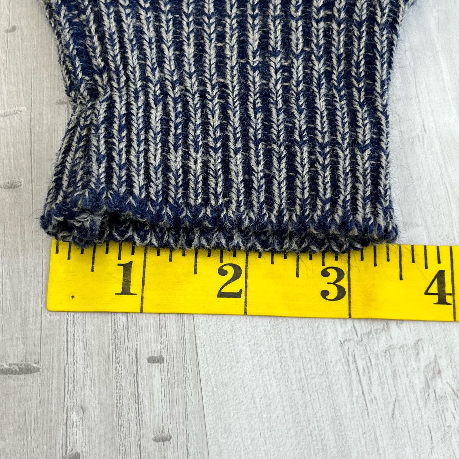 Other Vintage Chapel Hill Gray Blue Long Sleeve Geometric Sweater Size US XL / EU 56 / 4 - 8 Thumbnail