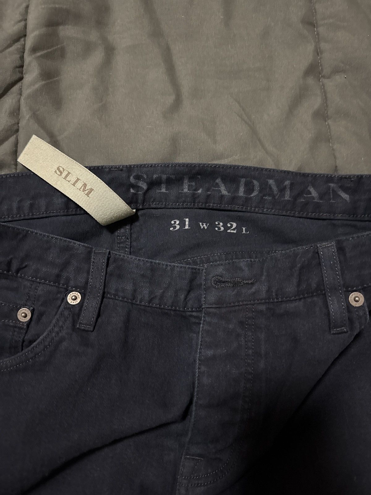 Burberry Burberry Brit Dark Steadman Slim Jean 31x32 Size US 31 - 5 Thumbnail