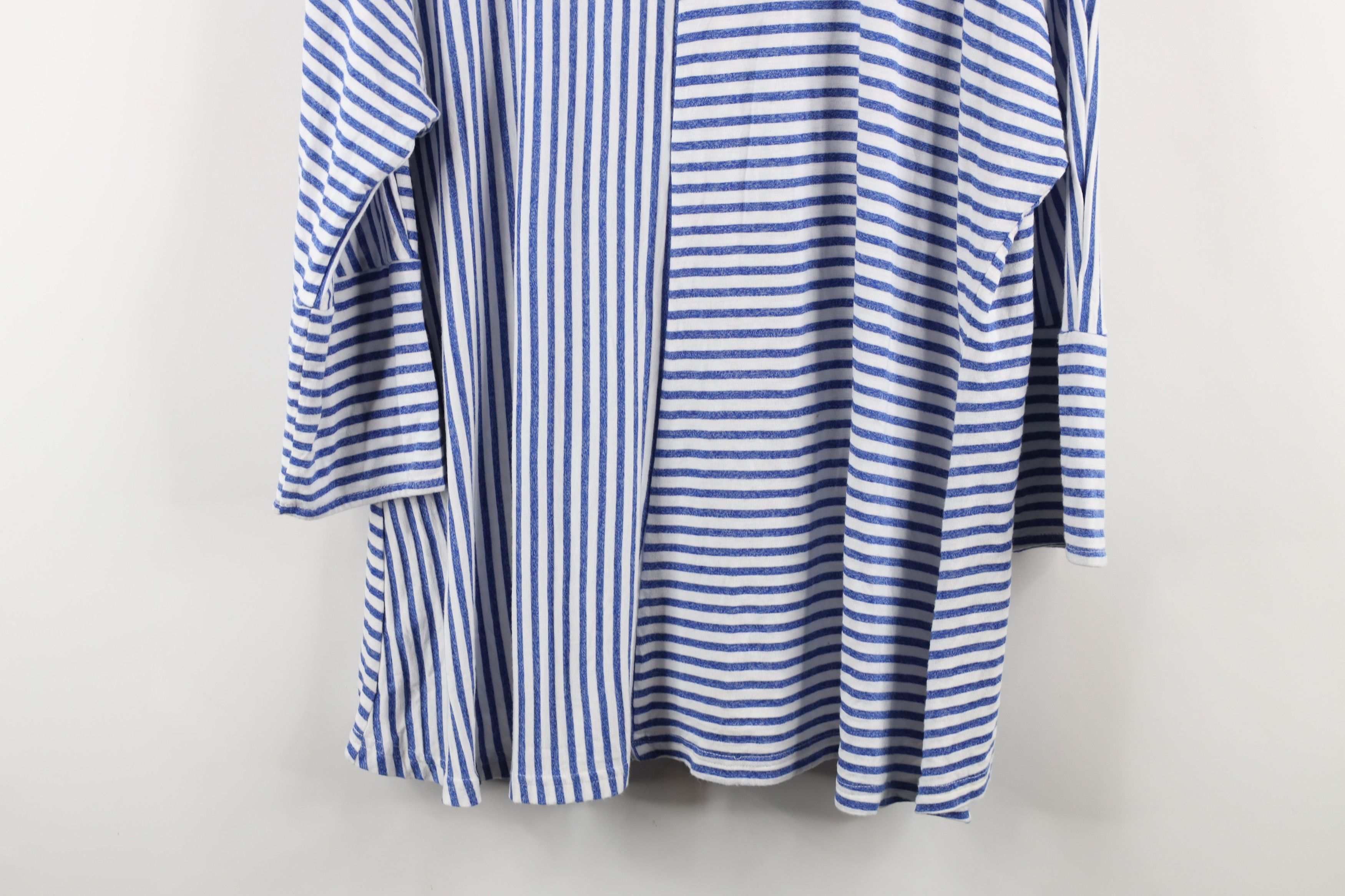 Vintage Vintage Lagenlook Dolman Sleeve Striped Knit T-Shirt Size M / US 6-8 / IT 42-44 - 9 Thumbnail
