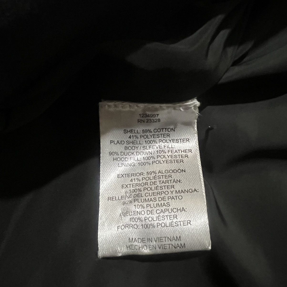 Pendleton Pendleton 650 Fill Duck Down Black/Grey Shadow Plaid Jacket Size US M / EU 48-50 / 2 - 6 Thumbnail