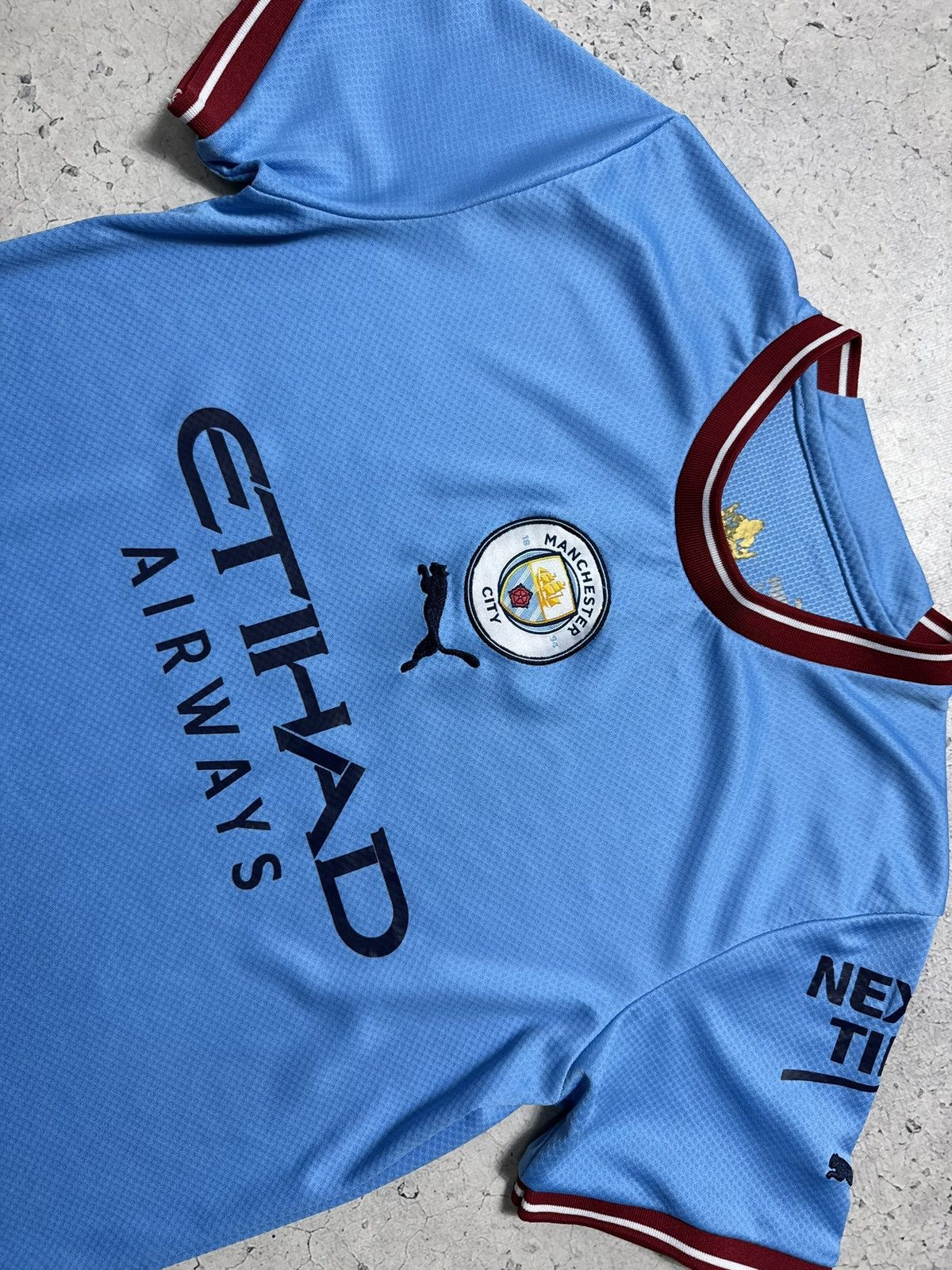 Puma Puma FC Manchester City 2022-2023 Soccer Jersey Size US S / EU 44-46 / 1 - 6 Thumbnail