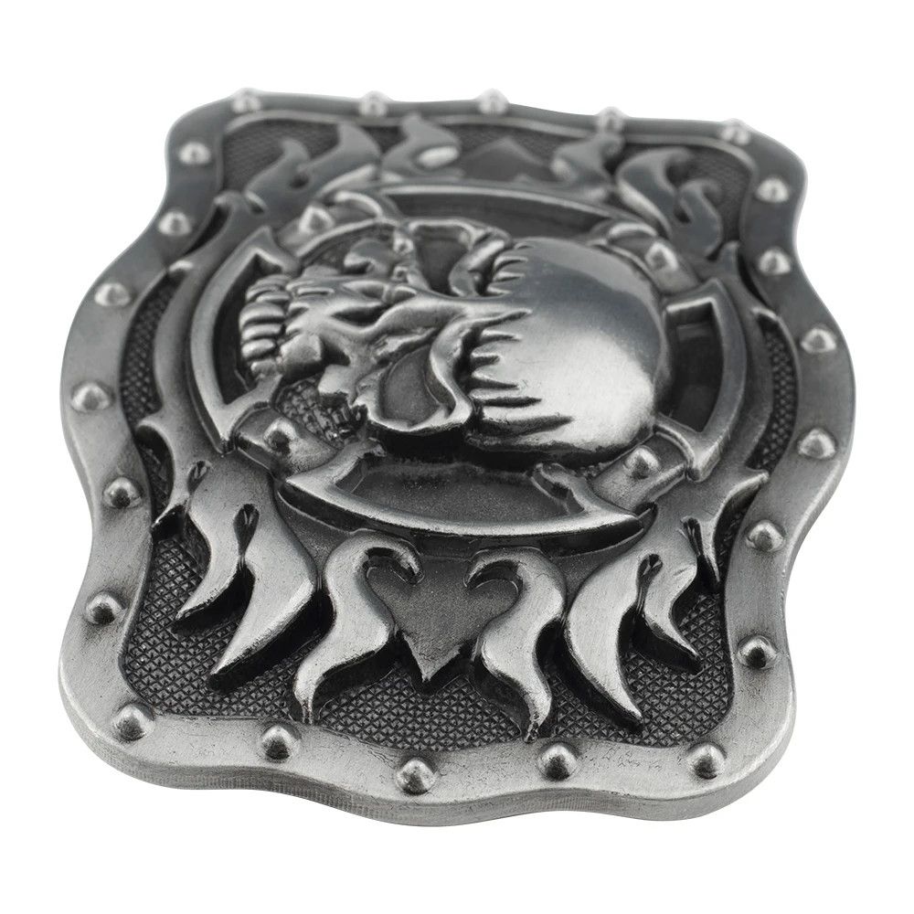 Vintage Square Skull Belt Buckles Size ONE SIZE - 4 Thumbnail