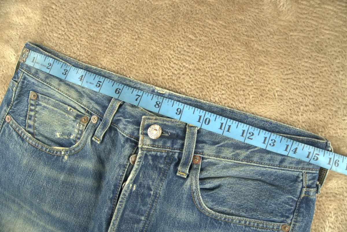Levi's Vtg Levis 501xx Big E Selvedge Turkey Made Mens Grunge Style Size US 31 - 19 Thumbnail