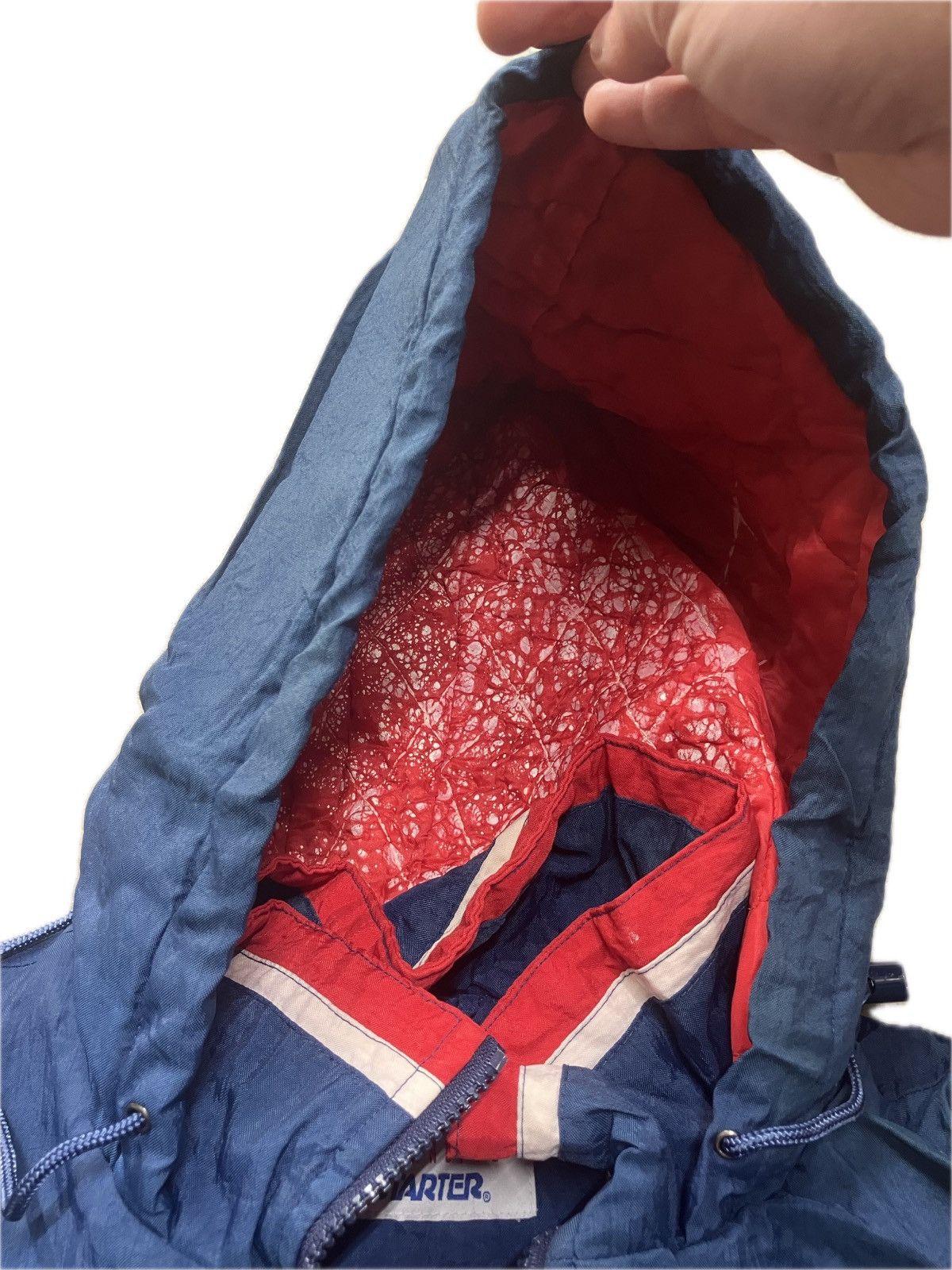 MLB × Starter × Vintage 90’s Starter Anorak Jacket Atlanta Braves Size US L / EU 52-54 / 3 - 5 Thumbnail