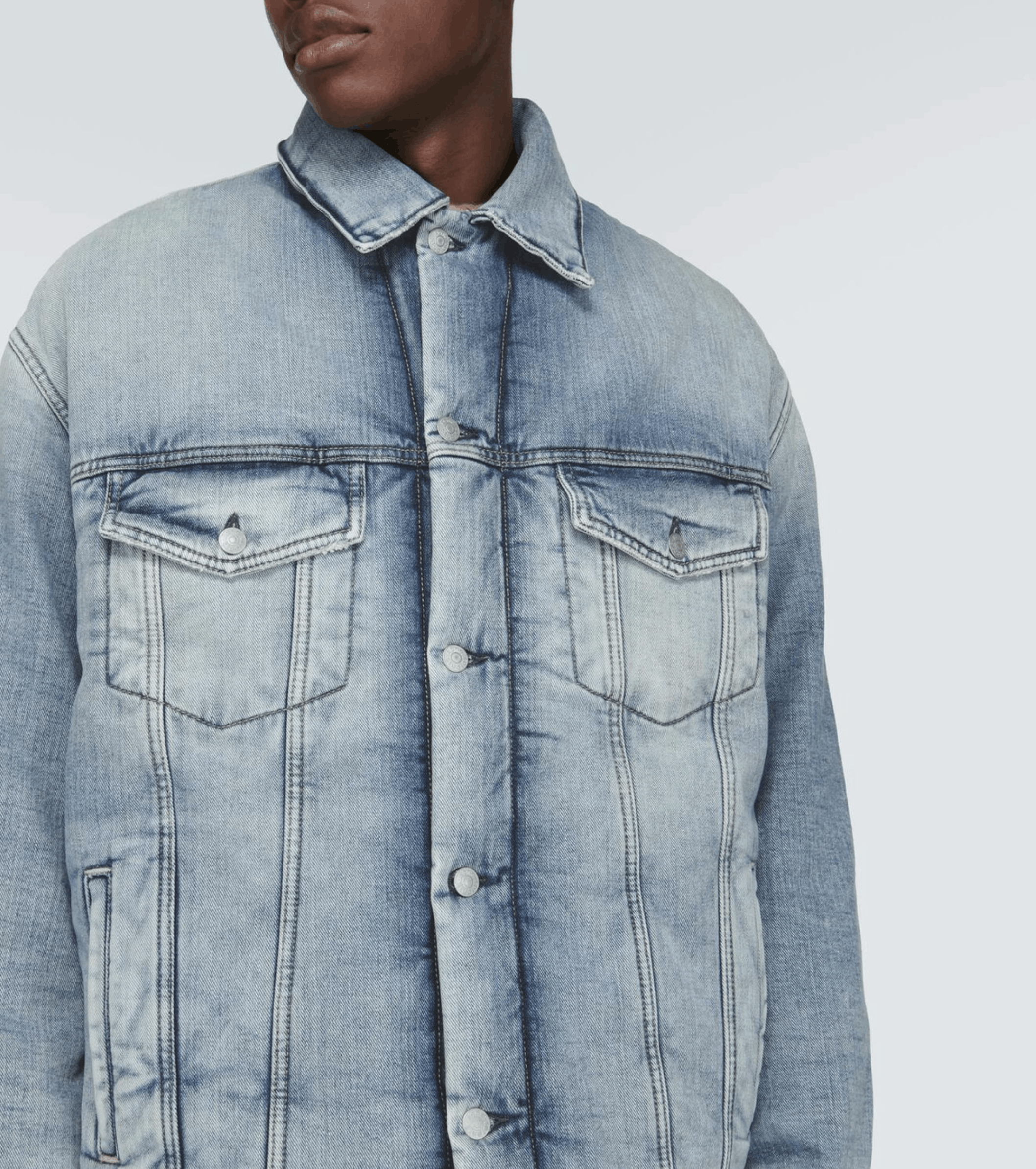 Acne Studios Kataya Denim Jacket Size US S / EU 44-46 / 1 - 1 Thumbnail