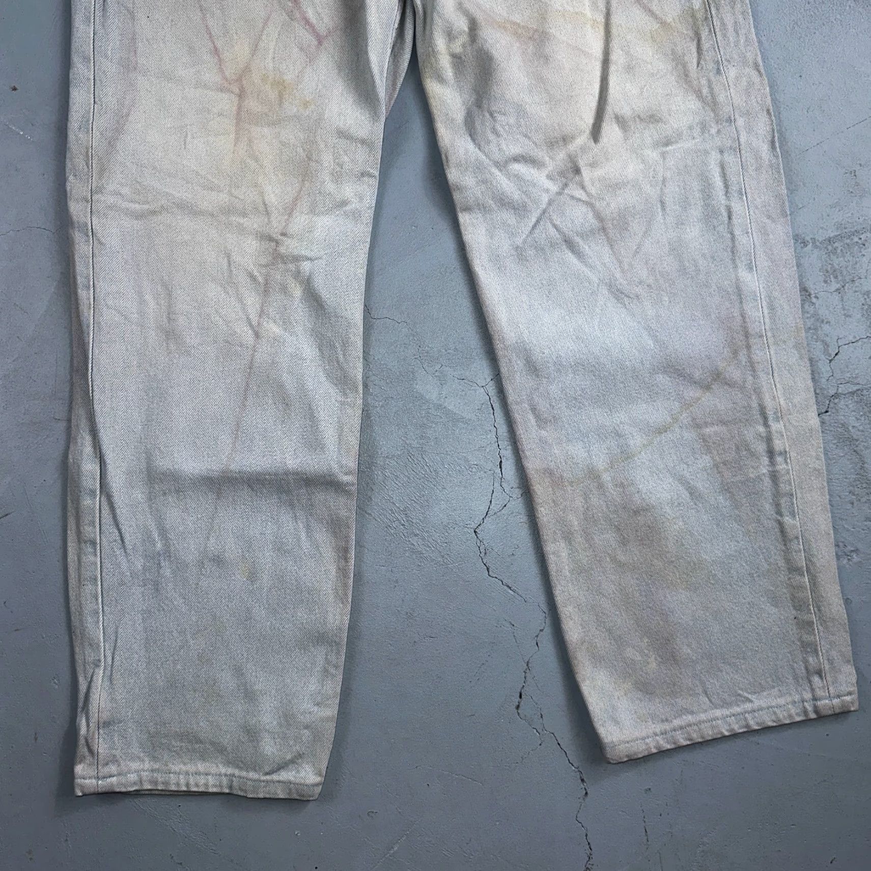 Levi's Levi's 501 Vintage 90s Europe Straight Leg Jeans Light Wash 38x36 Men Blue Denim Cotton Regular Jeans 501 Series 90s Mens Size US 38 / EU 54 - 3 Thumbnail
