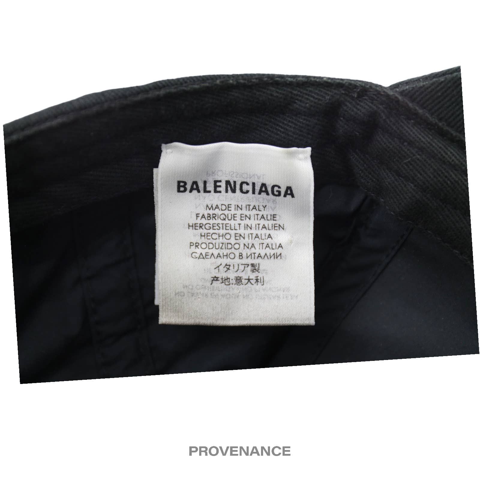 Balenciaga Balenciaga BB Logo Cap - Black Size ONE SIZE - 9 Thumbnail