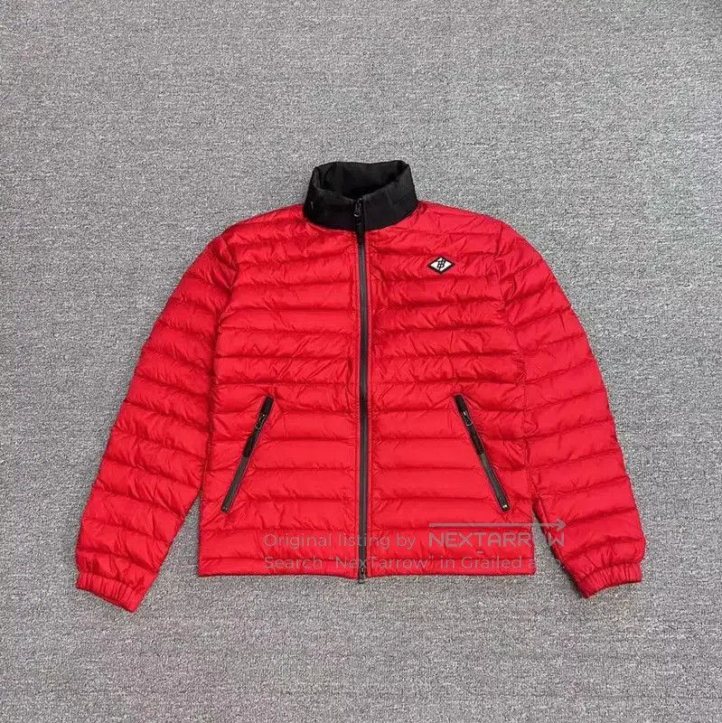 Burberry Burberry Red Cotton Logo Long Sleeve Coat. Size US S / EU 44-46 / 1 - 4 Thumbnail