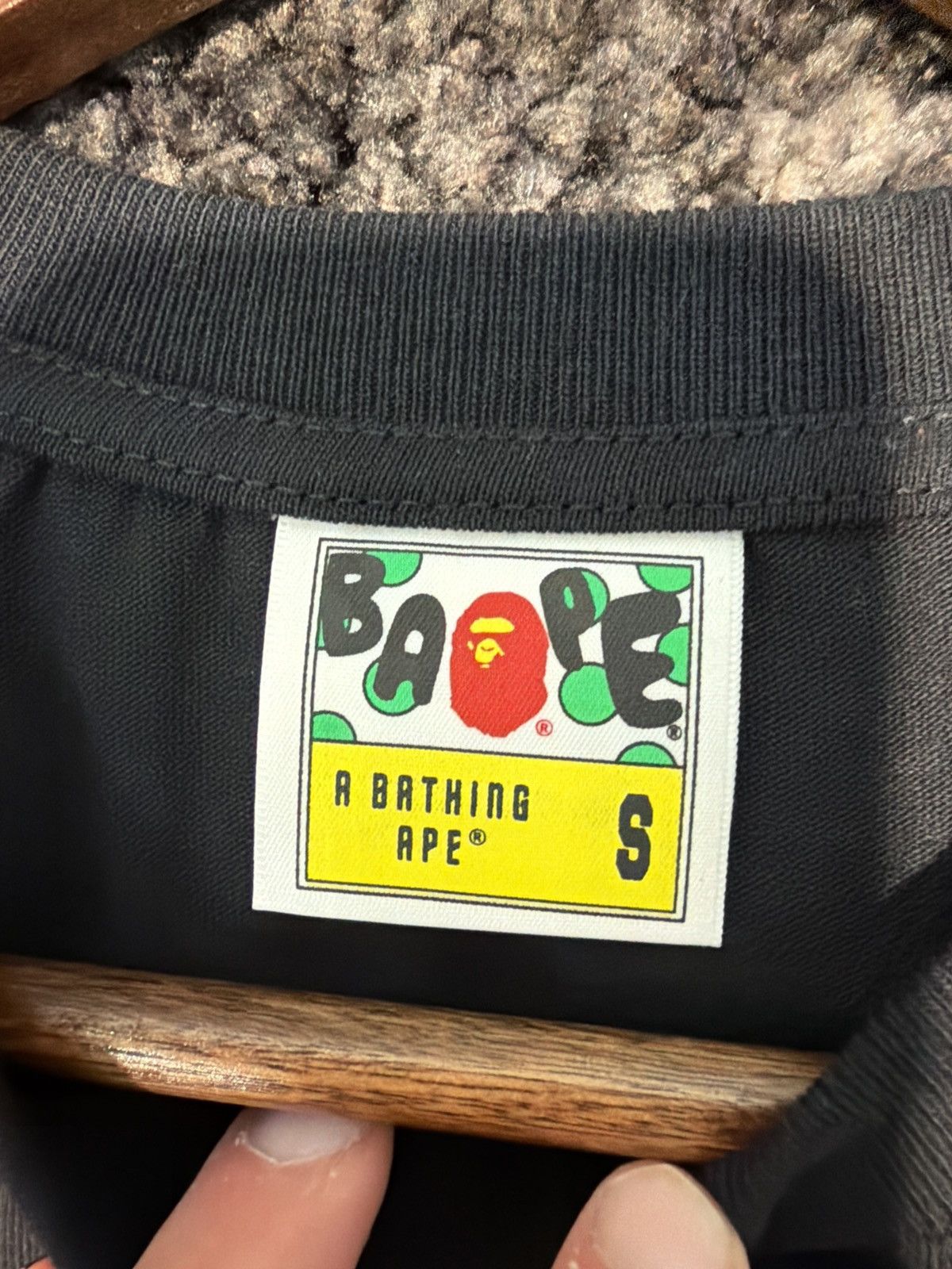 Bape Bape Tee Plaid Bape Face Size-S Size US S / EU 44-46 / 1 - 3 Thumbnail
