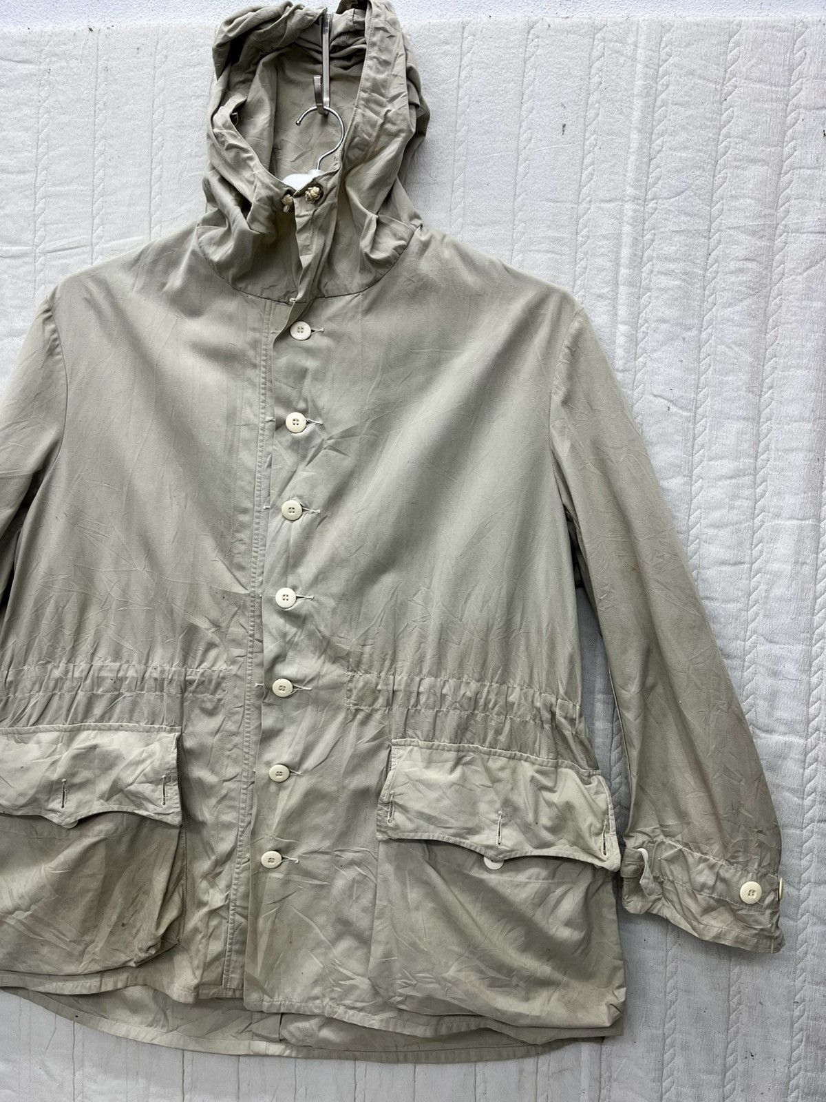 Vintage C-50 70'S SWEDISH ARMY M-62 SNOW PARKA SMOCK Size US L / EU 52-54 / 3 - 3 Thumbnail