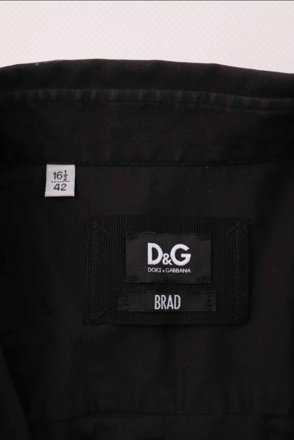 Dolce & Gabbana D&G Dolce & Gabbana Brad Black Military Shirt Epaulettes L Size US L / EU 52-54 / 3 - 2 Thumbnail