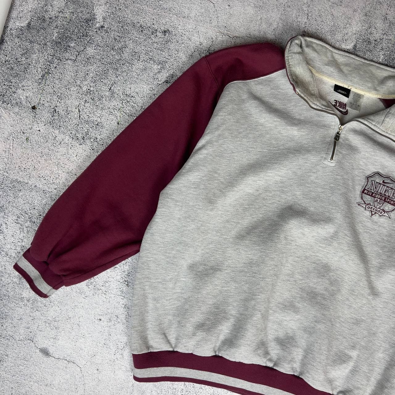Nike Vintage Nike Oregon 1/3 Zip Sweatshirt Men's Size XXL Size US XXL / EU 58 / 5 - 2 Thumbnail