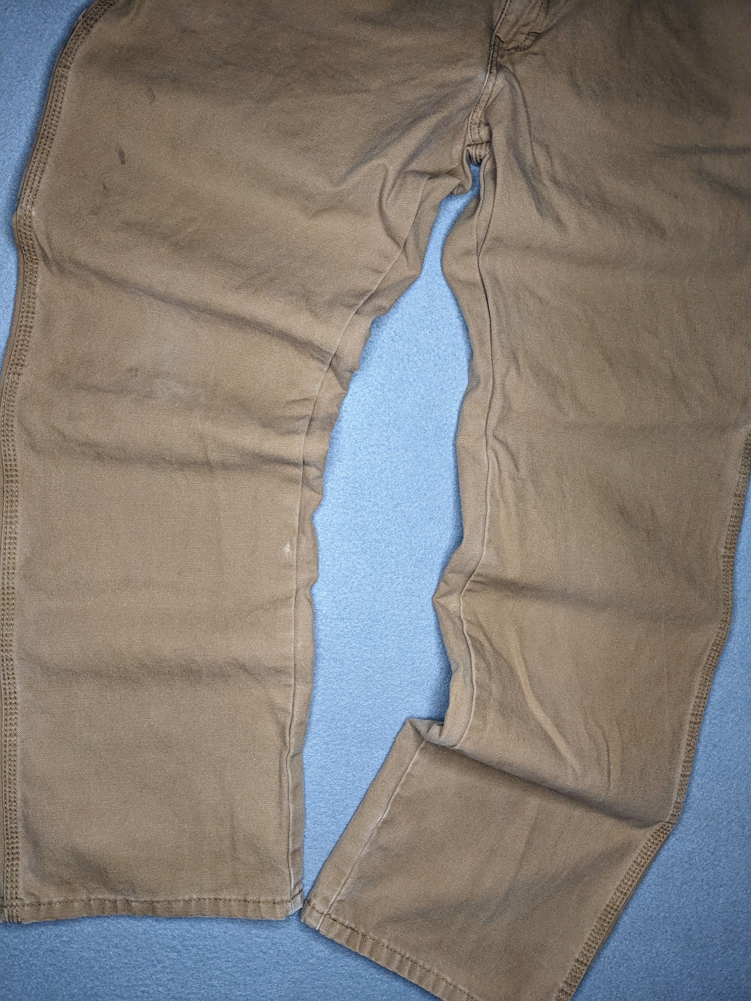 Dickies Dickies Carpenter Pants 35x30 Canvas Distressed Baggy Faded Size US 35 - 5 Thumbnail