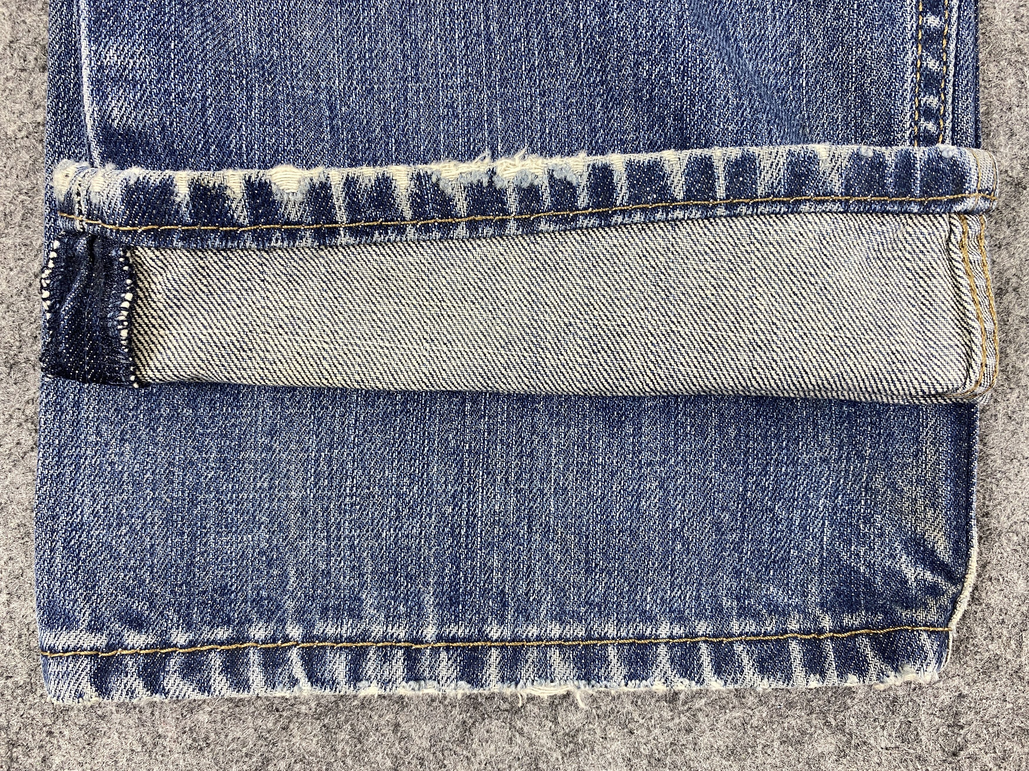 Levi's Distressed Blue Vintage Levi's 514 35x29 Denim -JN1711 Size US 35 - 13 Thumbnail