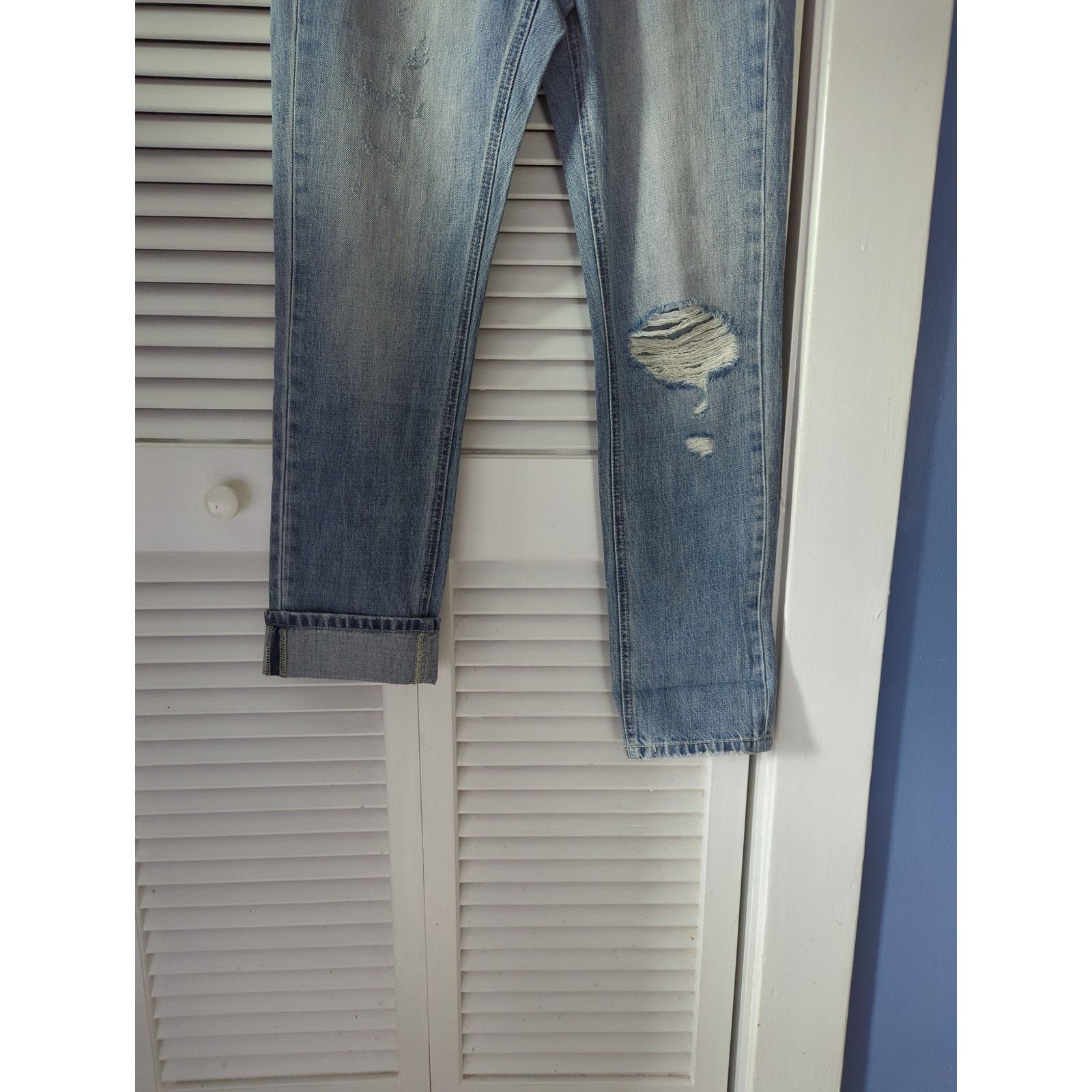 Banana Republic Kancan Straight Loose Fit Jeans -Sz 23 Size 25" / US 0 / IT 36 - 7 Thumbnail