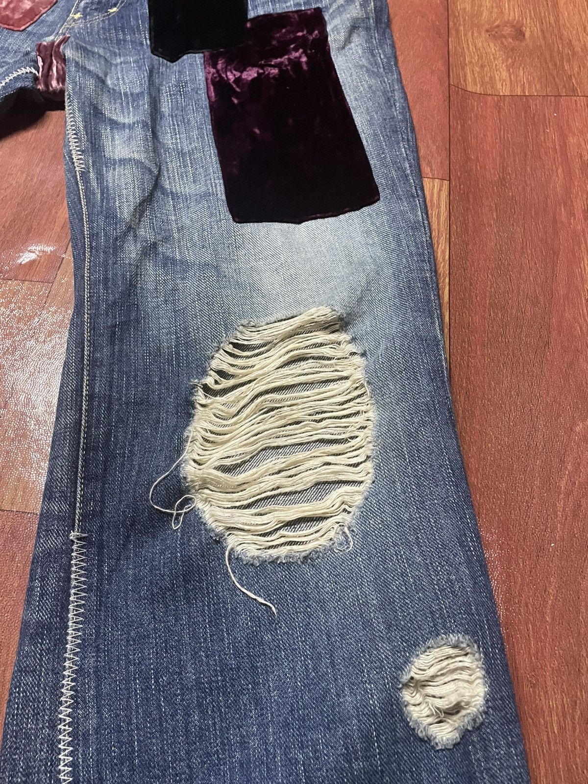 Number (N)ine Number nine ss03 kurt style distressed jeans Size US 32 / EU 48 - 9 Thumbnail