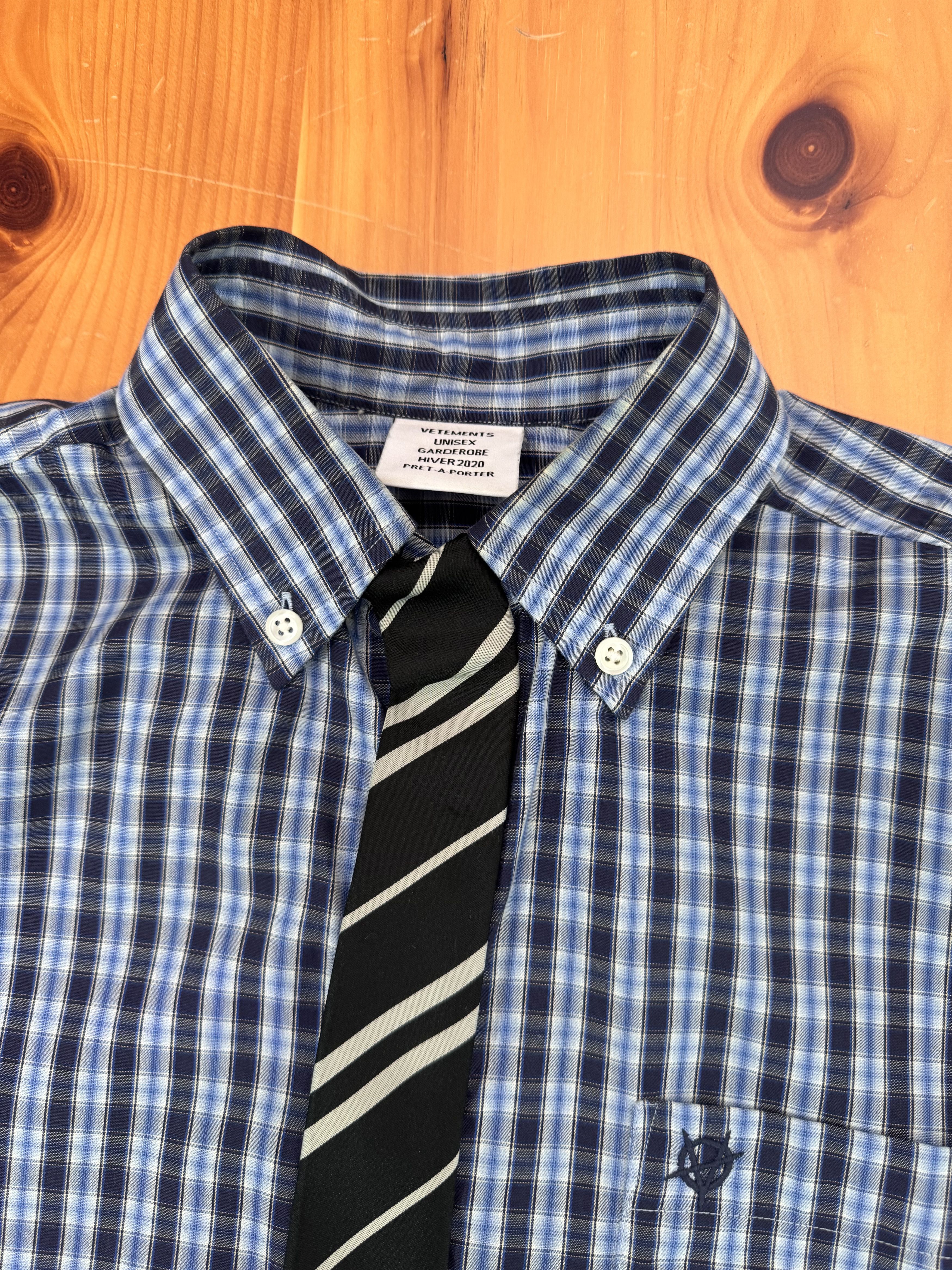 Vetements Rare Runway Vetements Tie Embellished Shirt Size US S / EU 44-46 / 1 - 5 Thumbnail