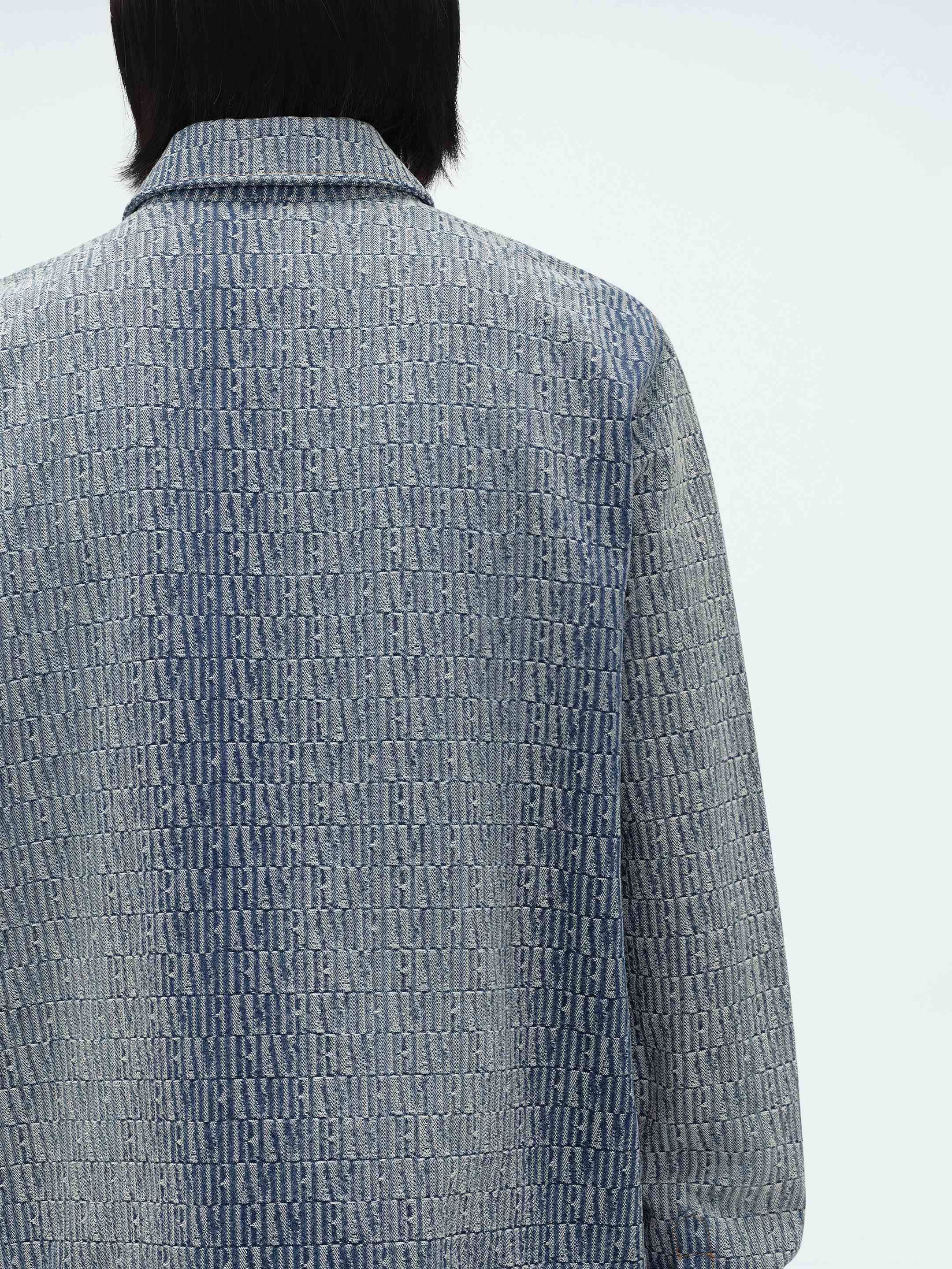 Amiri o1w1db10125 Long Sleeve Cargo Shirt in Indigo Size US M / EU 48-50 / 2 - 3 Thumbnail