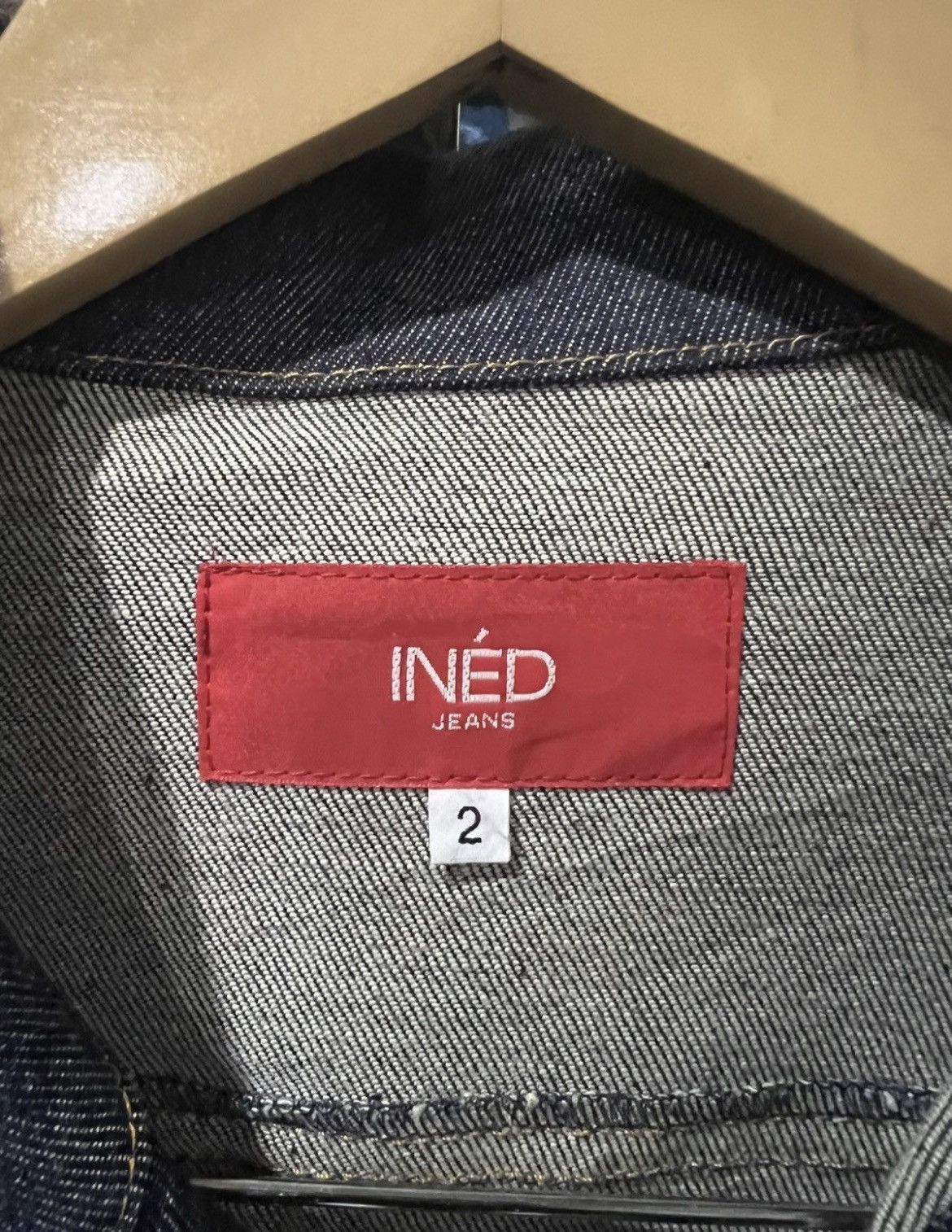 Yohji Yamamoto 🔥Inéd Jeans Yohji Yamamoto Denim Jacket Size S / US 4 / IT 40 - 15 Thumbnail