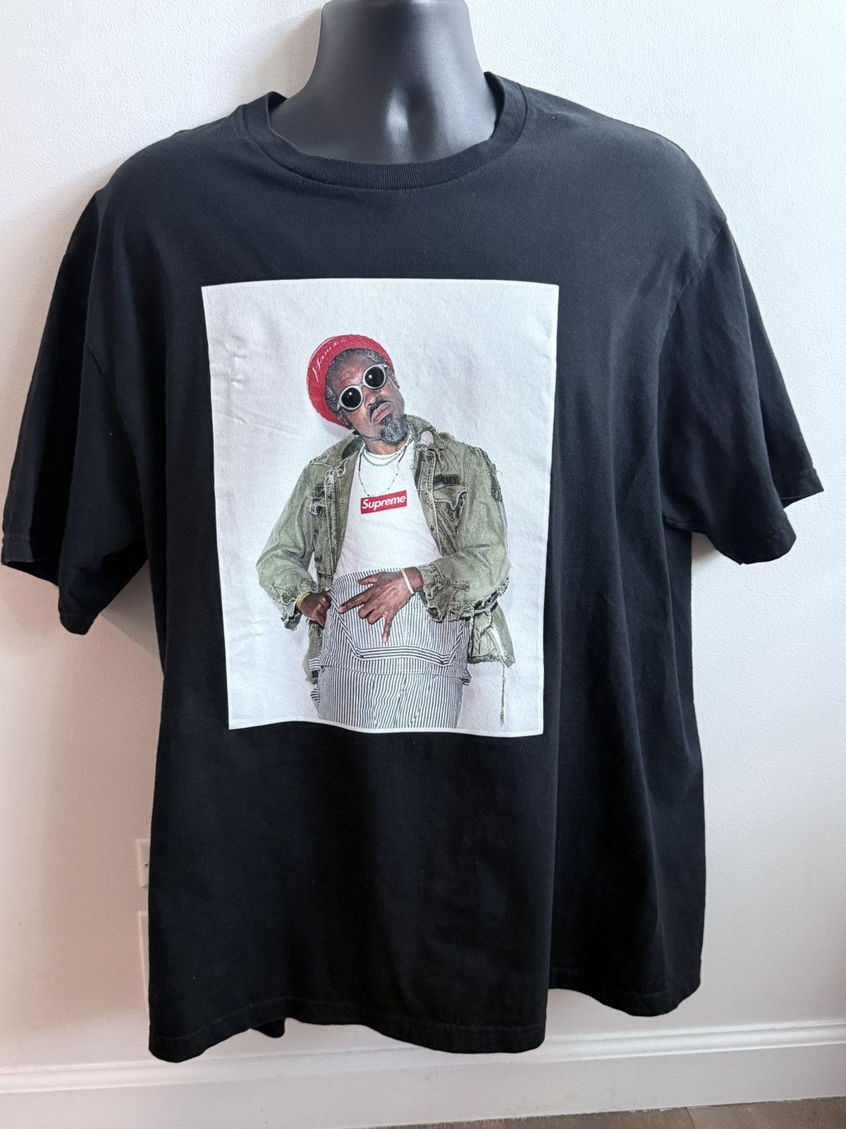 Made In Usa × Supreme Supreme Andre 3000 Photo T Shirt in