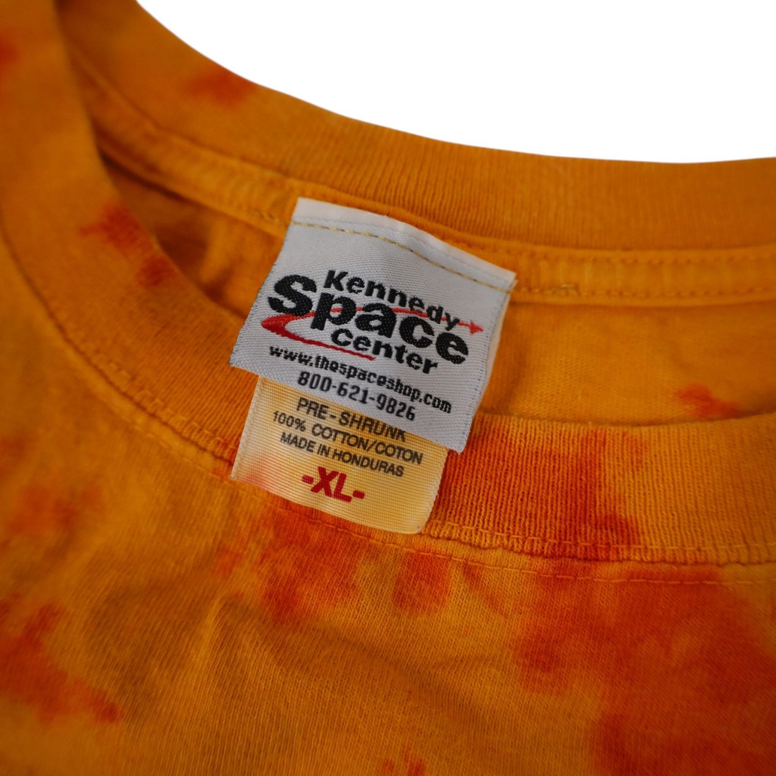 Vintage Vintage Y2k Kennedy Space Center Tie Dye Space Ship T Shirt Size US XL / EU 56 / 4 - 6 Thumbnail