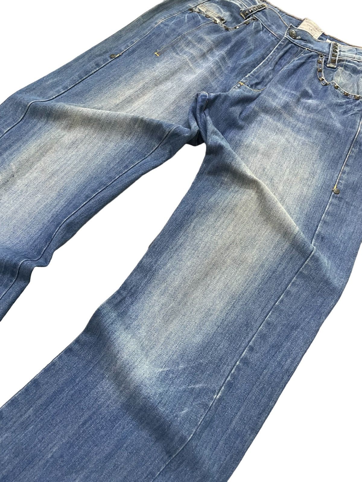 Hysteric Glamour × Taverniti Taverniti Baggy Loose Studded Jeans Size US 32 / EU 48 - 7 Thumbnail