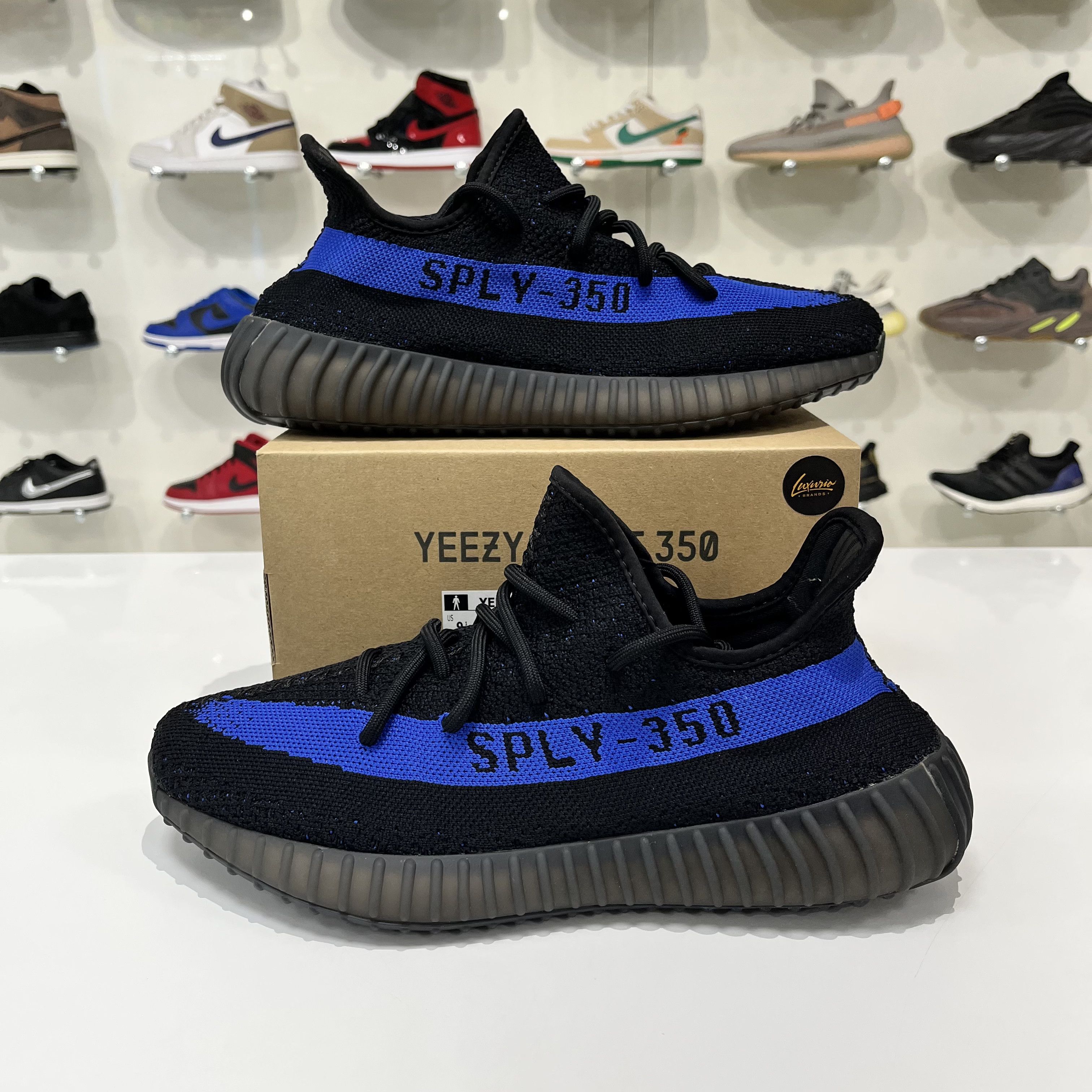 Adidas Adidas Yeezy Boost 350 V2 Dazzling Blue Size US 9.5 / EU 42-43 - 1 Thumbnail