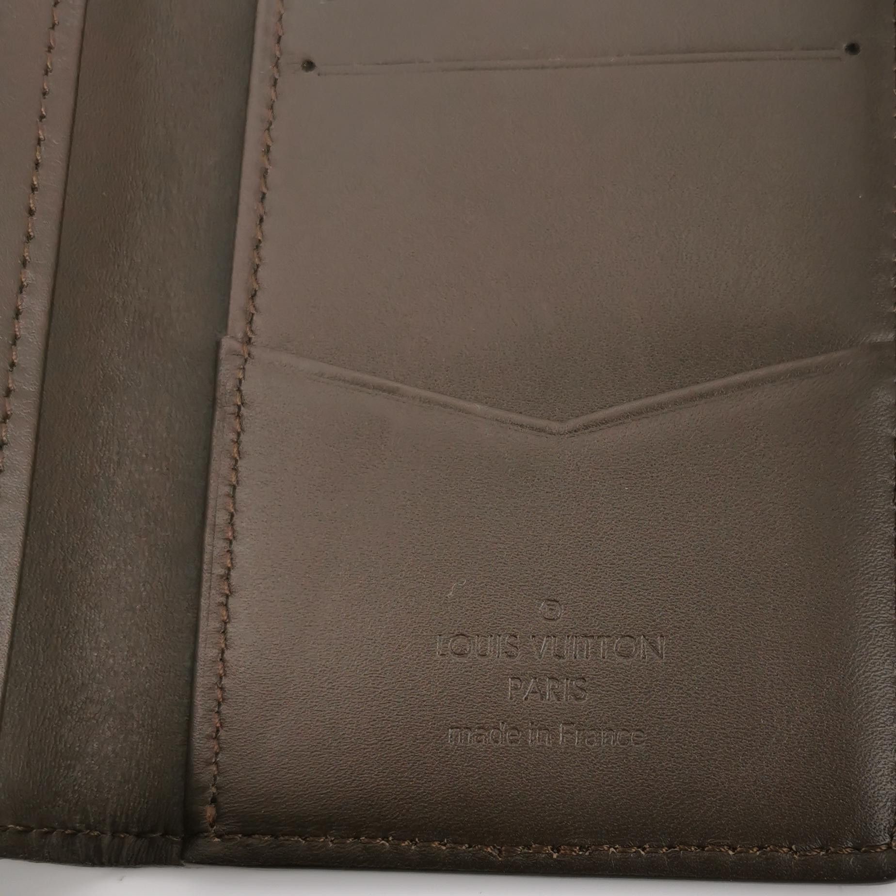 Louis Vuitton Louis Vuitton (LV) Cowhide Solid Color Letter Logo Card Hol Size ONE SIZE - 2 Thumbnail
