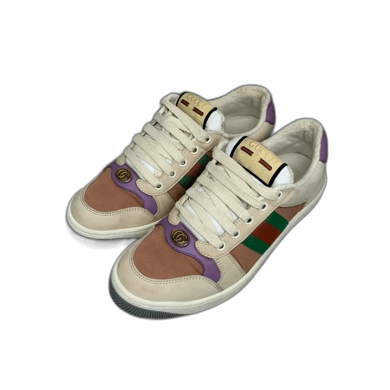 Gucci Gucci Purple Tail Dirty Shoes Size 37 Size US 6 / IT 36 - 1 Thumbnail
