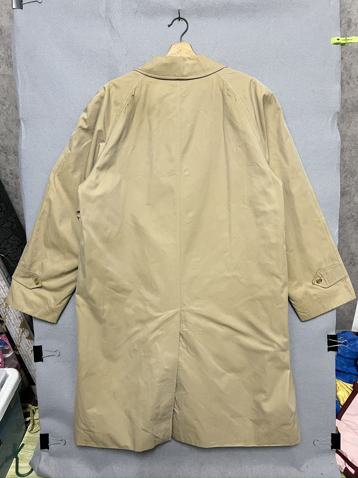 Burberry 345. 90’s Vintage burberrys trench coat Size US L / EU 52-54 / 3 - 2 Thumbnail