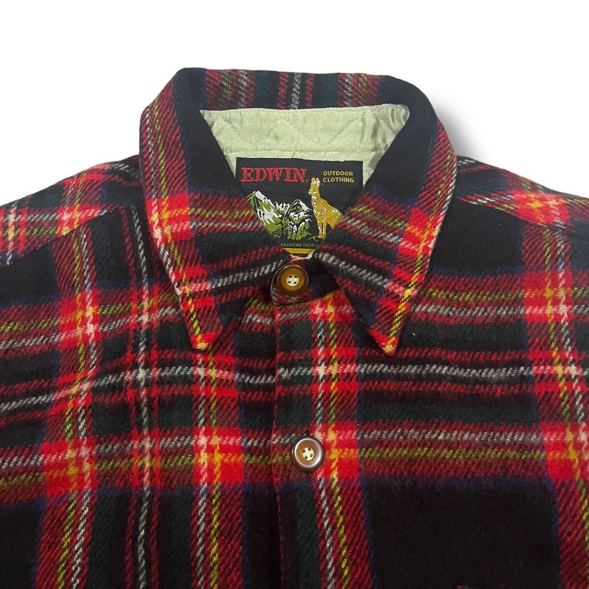 Edwin VINTAGE PLAID EDWIN FLANNEL SHIRT Size US XL / EU 56 / 4 - 4 Thumbnail