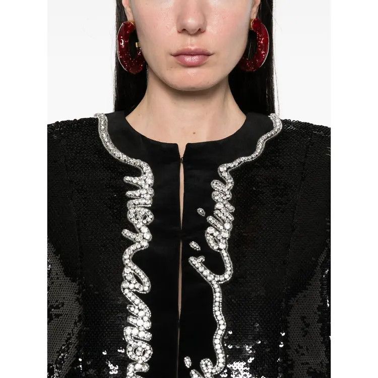 Balmain o1s1wg111225 Jacket in Black Size S / US 4 / IT 40 - 4 Thumbnail