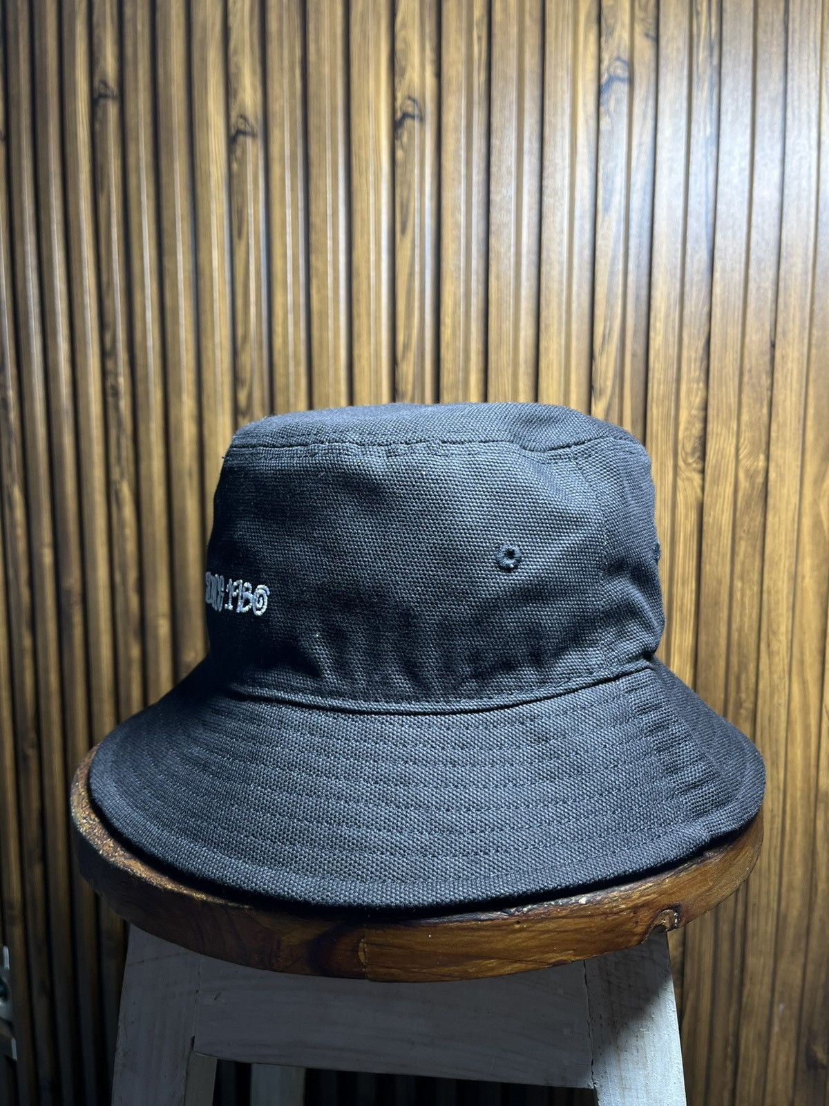 Stussy Stussy canvas wide brim bucket hat Size ONE SIZE - 3 Thumbnail