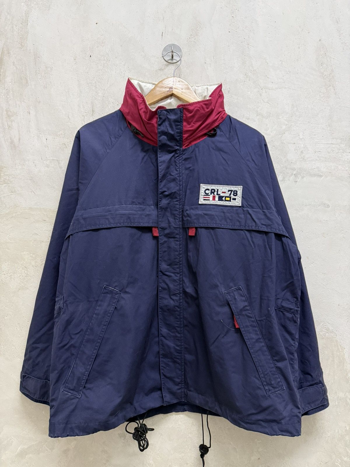 Polo Ralph Lauren Vintage Thrash Polo Ralph Lauren CRL-79 Zip Up Jacket Size US XL / EU 56 / 4 - 1 Thumbnail