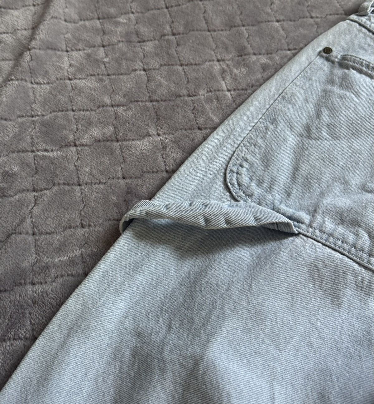Karl Kani × Vintage Vintage Karl Kani Big Logo Denim Pants Size US 34 / EU 50 - 9 Thumbnail