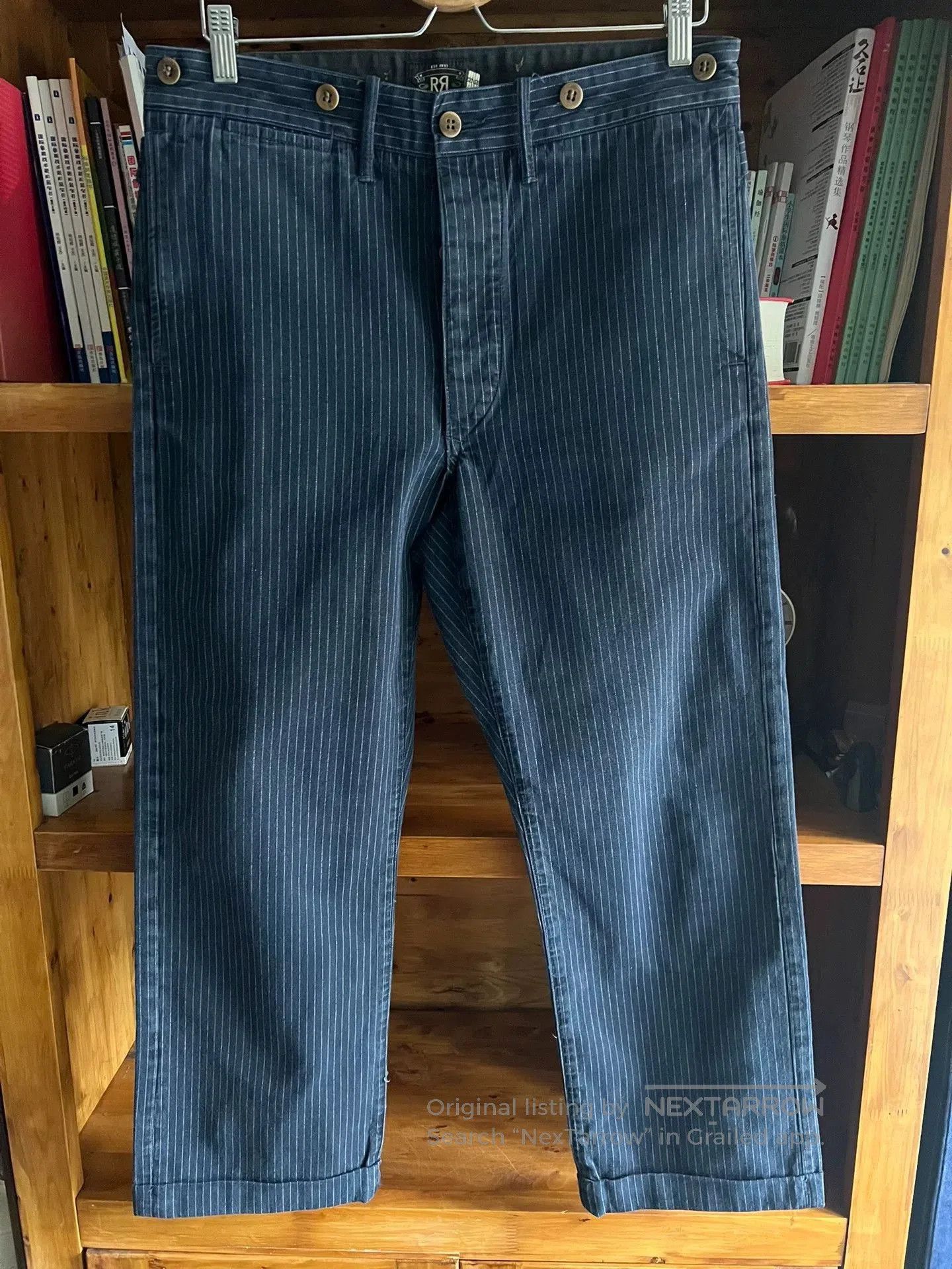 RRL Ralph Lauren RRL Double RL Striped Casual Pants. Size US 32 / EU 48 - 1 Thumbnail
