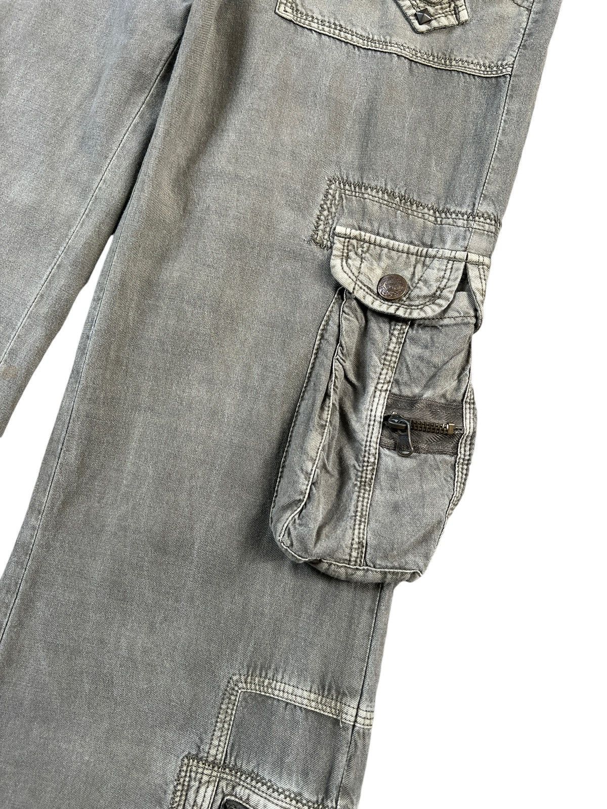 Japanese Brand Rei Firenze 🇯🇵 Cargo Pants GOA Style Size 32" / US 10 / IT 46 - 5 Thumbnail